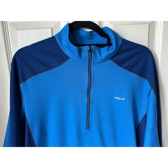 Patagonia Men’s Midweight Quarter Zip Pullover Retro Vintage Base Layer Men’s L - Picture 3 of 8